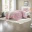 Cozy Twin Bedding Set, Microfiber Floral Design For All-season Comfort