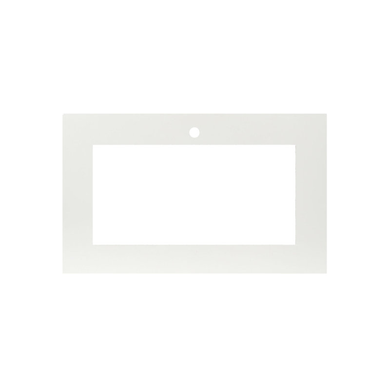 Trough 36.5" Single Bathroom Vanity Top, Pearl