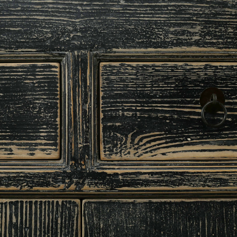 119'' W Sideboard, Black