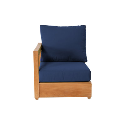 Chatsworth Outdoor Teak One Arm Lounge Chair