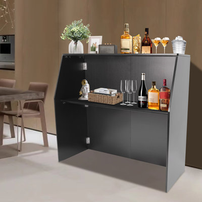 Armoire de bar portative Ernfrid W47,75 "pour un usage domestique et commercial