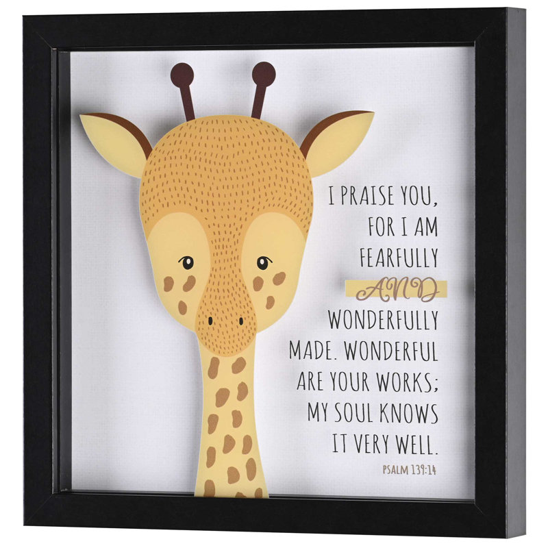 Art encadré «I Praise You For I Am»