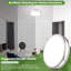 36W LED Flush Mount Ceiling Light Fixture, 13inch LED Ceiling Light 3600LM, Modern Ceiling Light 2700K/3000K/4000K/5000K/6500K 5CCT, Brushed Nickle Dimmable Ceiling Lamp for Living Room Kitchen,1 Pack