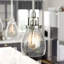 Luminaire suspendu en forme de cloche à 1 lumière Shameka-56056510