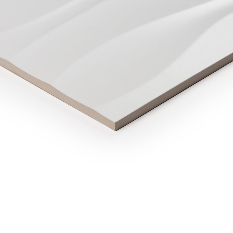 Sierra Wave 12" x 24" Matte 3D Textured Wall Tile