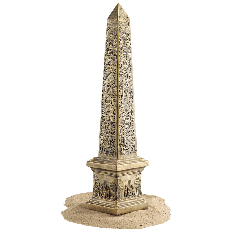 Obelisk de sculpture Ancient Egypt