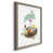Toile avec cadre gris