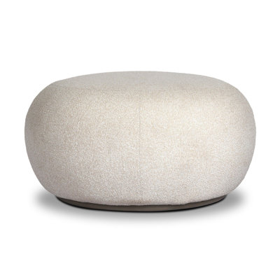 Emme 35" Boucle Patio Ottoman