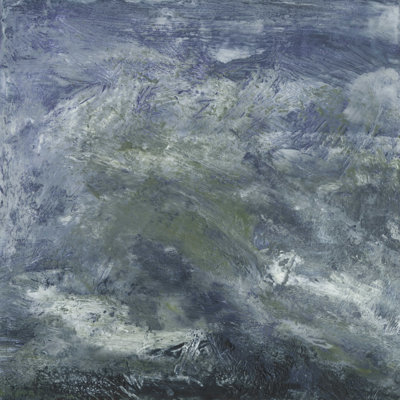 Carreau encaustique bleu III