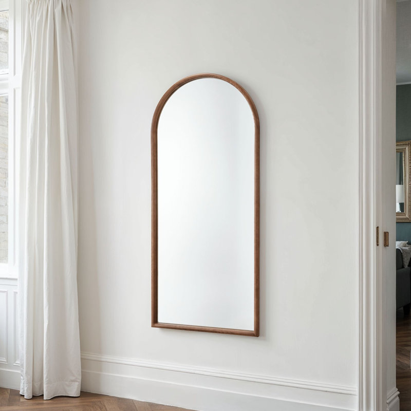 Solid Wood Arch Mirror