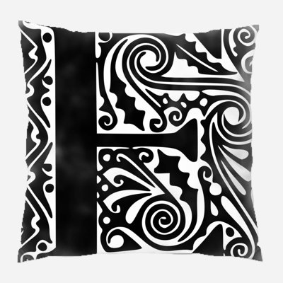 Alphabet Throw Pillow