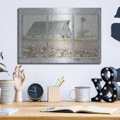«Farmland View» par Cindy Jacobs, art mural en métal