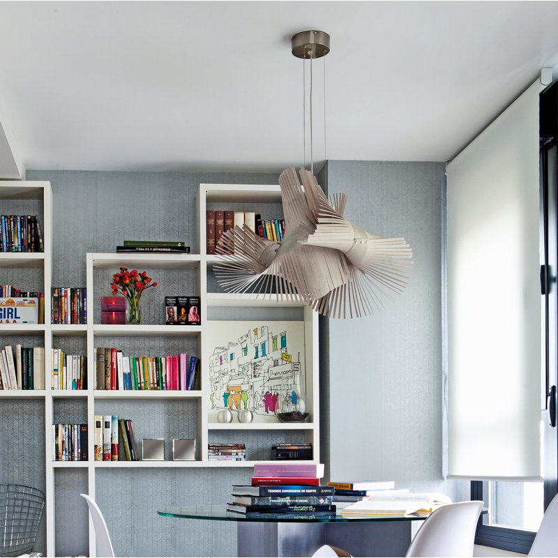 Minimikado 1 - Light Pendant, E26, Gray