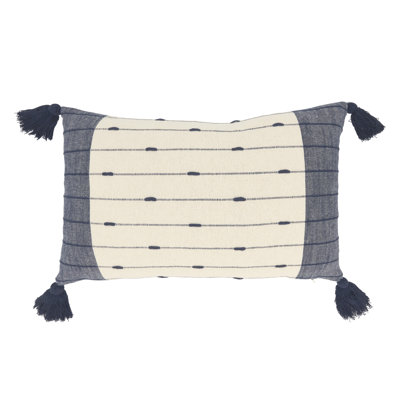 Lincoln Collection Cotton Reversible Throw Pillow