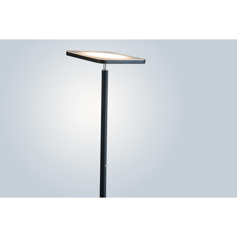 Escalante 71.75'' Torchiere Floor Lamp, Black