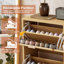 16 Pair Flip Down Shoe Storage