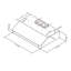 IKITCHEN 36" Stainless Steel 900 CFM Ducted (Vented) Under Cabinet Range Hood with Baffle Filter-87043807
