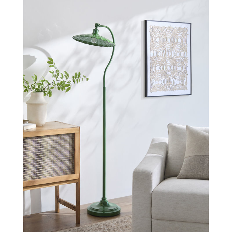 Lampe sur pied Laicey, Green