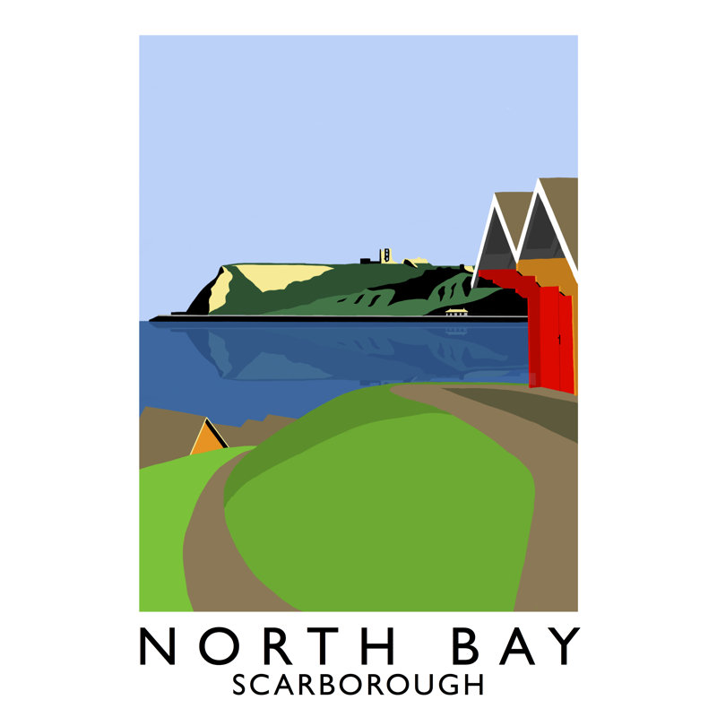 North Bay 2 by Richard O'Neil - Print, Unframed, 50 cm H x 40 cm W x 1 cm D
