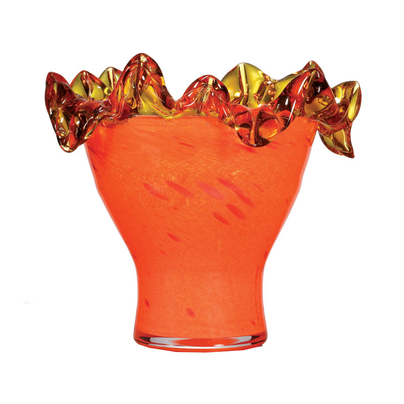 Bol décoratif en verre