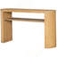 Console rustique avec pieds cannelés Trexm