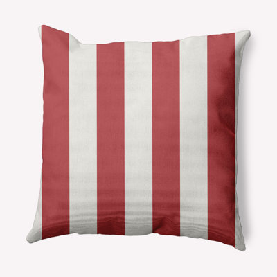 Stripe A Balance Striped Reversible Throw Pillow