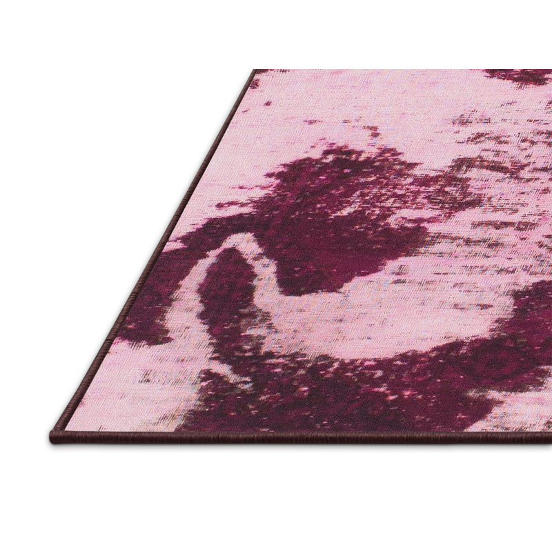 Abstract Indoor Rug, Rectangle 4' x 6'