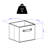 6 pieces of foldable fabric baskets in beige by Ikard-55544296-55544310