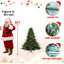 Arbre de Noël pleine forme avec pointes - aiguilles mixtes Pe / Pvc, base large pour les grands espaces, structure à charnières pour une installation facile, support en métal pour un soutien solide *-525506176
