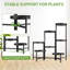 Iron 7 Tier Plant Stand