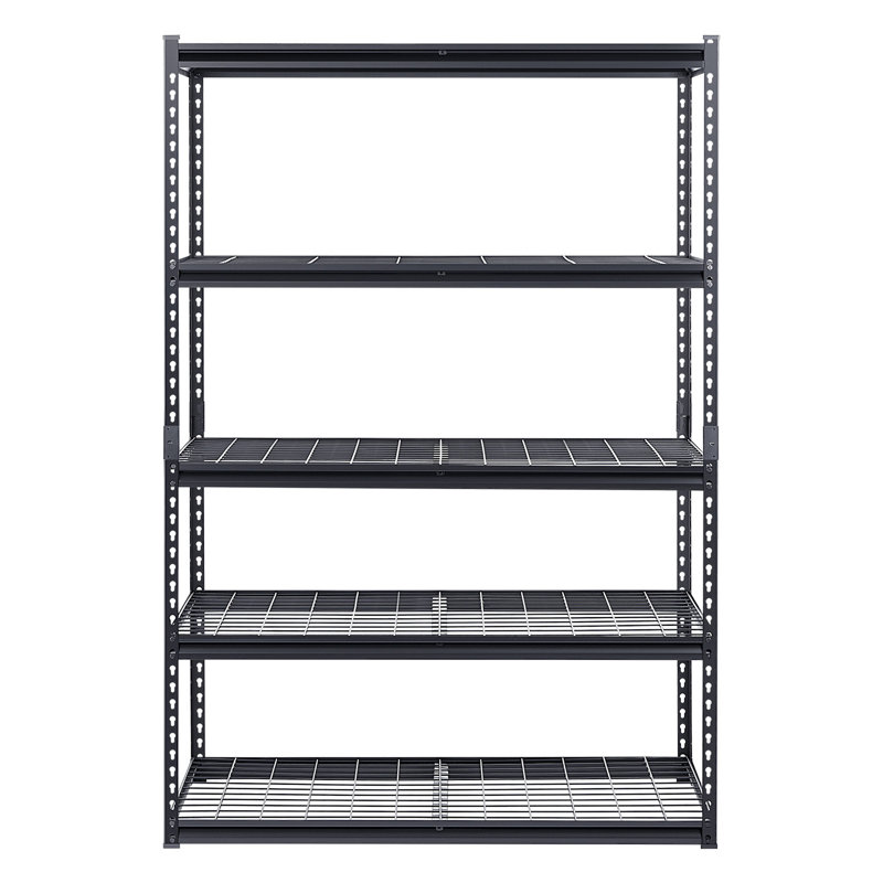 Tablettes de rangement Étagères de garage robustes réglables à 5 niveaux 3000 lb