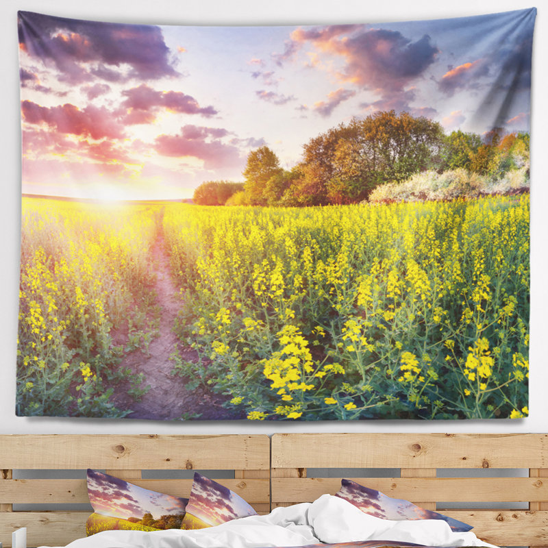Polyester Tapestry, 68" H x 80" W
