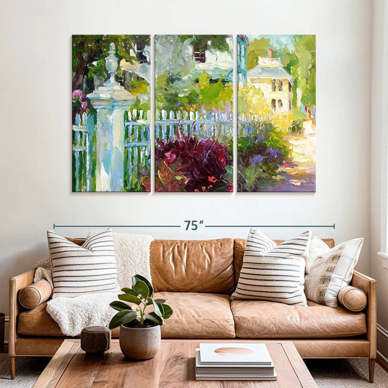 Alvord Flowers Landscape II, 42" H x 65" W