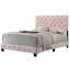 Grand lit transitionnel rose For Style