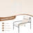 Baugus Metal Outdoor Armless Lounge Chair