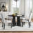 5-Piece Round Dining Table Set-116586712-116586711
