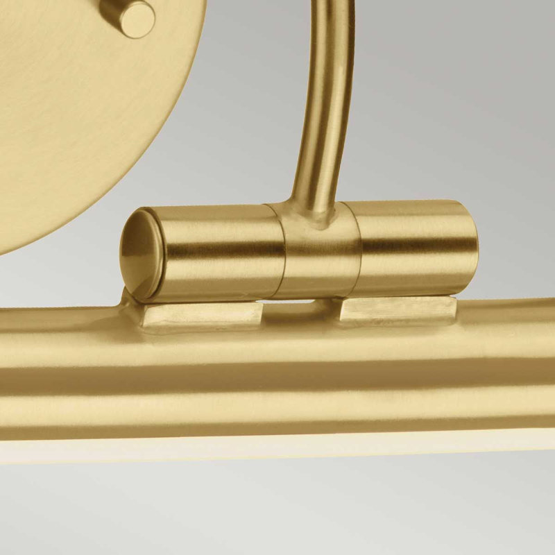 Large LED Picture Light, Brushed Brass