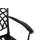 3 Piece Patio Bistro Set Cast Aluminum Bistro Table and Chairs Set of 2 with Umbrella Hole,All Weather Metal Bistro Table Set,Outdoor Patio Furniture Set for Garden Black-149501427