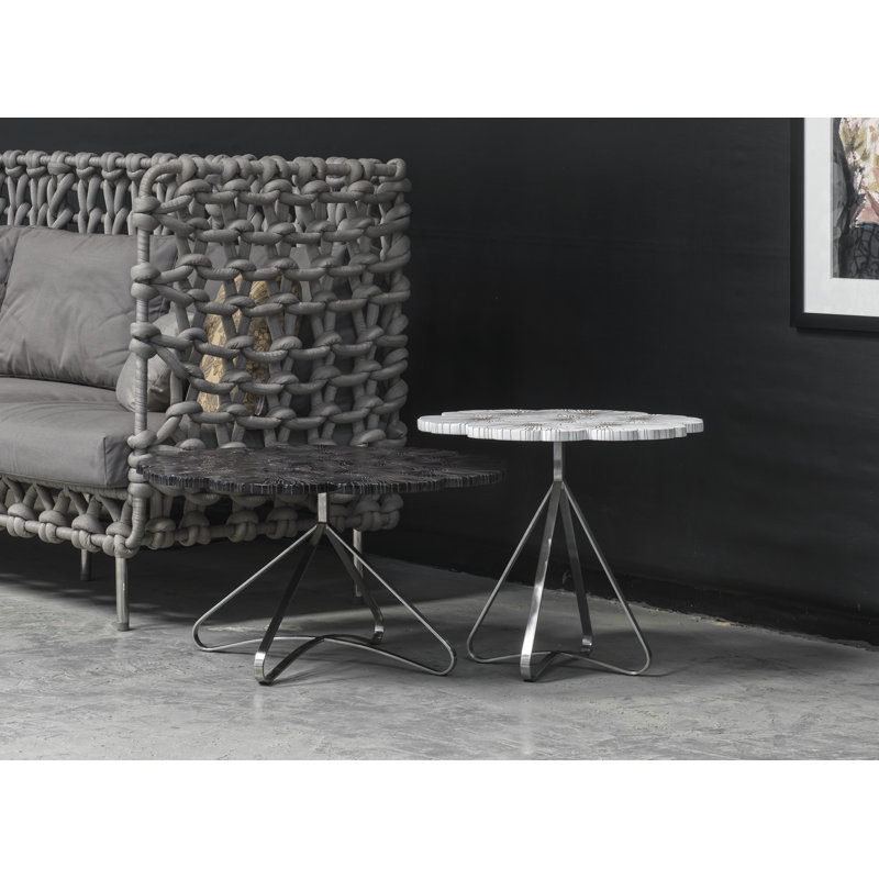 Bouquet Outdoor Side Table, Black
