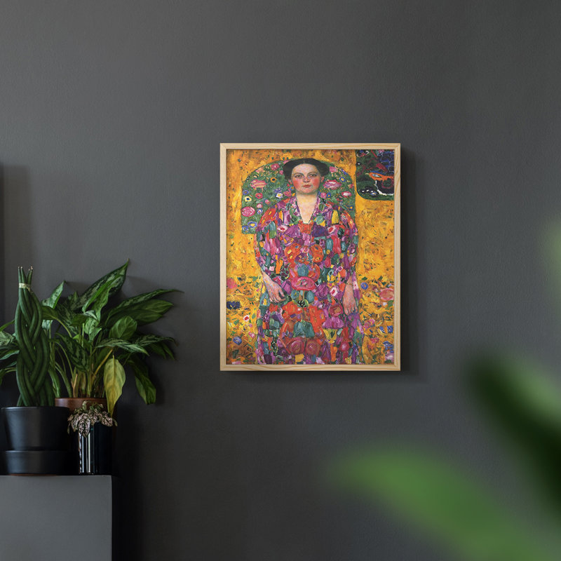 Gustav Klimt XXIV - reproduction encadrée, Naturel, H 14 po x l 11 po