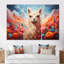 Enchanting Alpaca Valley - Alpaca, art mural-1284095854-1284095843