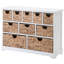 Florian Solid Wood 100 cm W Chest of 10 Drawers