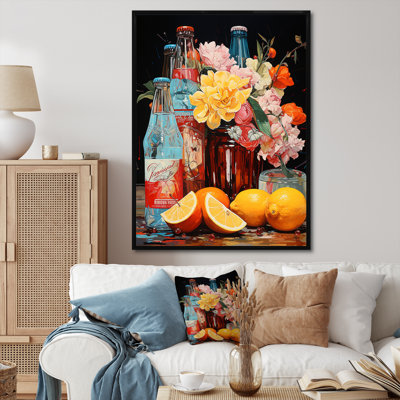 «Caterine Soda Harmony IV» sur toile