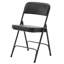 Ensemble de chaises pliantes empilables et rembourrées en simili cuir-2056982384