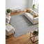 Rava Hand Loomed Striped Area Rug in Gray/Ivory-2120063234