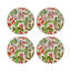 Plumeria Natural Pebble 16" Vinyl Placemat-118589480