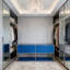 Armoire de rangement moderne, buffet modulaire en métal, crédence de bureau polyvalente en acier et buffet pour le salon, la cuisine et le bureau personnel-334161386