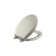 Cachet Round-Front Toilet Seat with Quiet-Close Lid and Seat and Grip-Tight Bumpers
