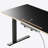 Black Rectangular Manufactured Wood Standing desk-881850597