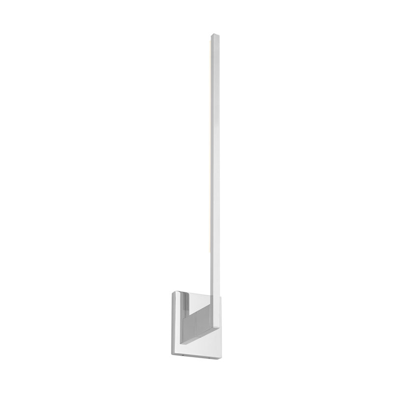 Klee 1 - Light LED Armed Sconce, Polished Nickel